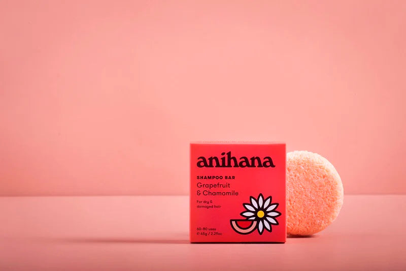 Grapefruit & Chamomile Shampoo Bar for dry / damaged hair Oh Goodness