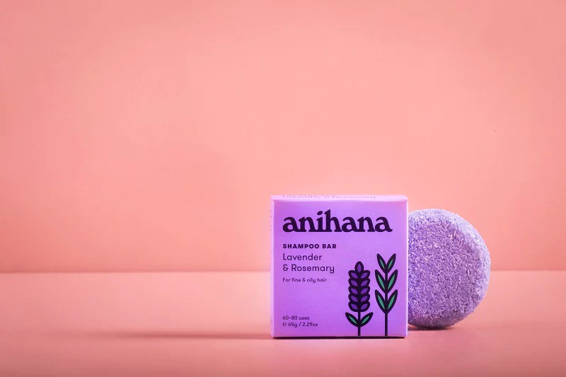 Lavender and Rosemary Shampoo Bar for Fine/Oily Hair Oh Goodness