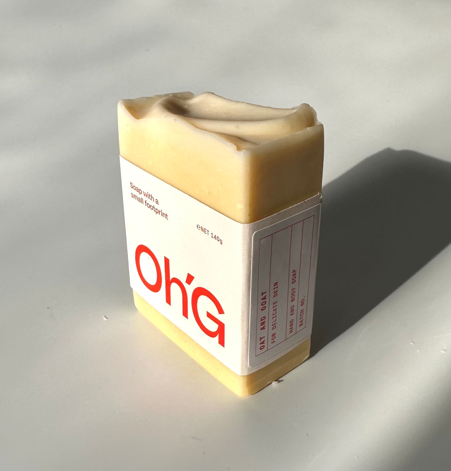 Oat & Goat handmade soap bar Oh Goodness