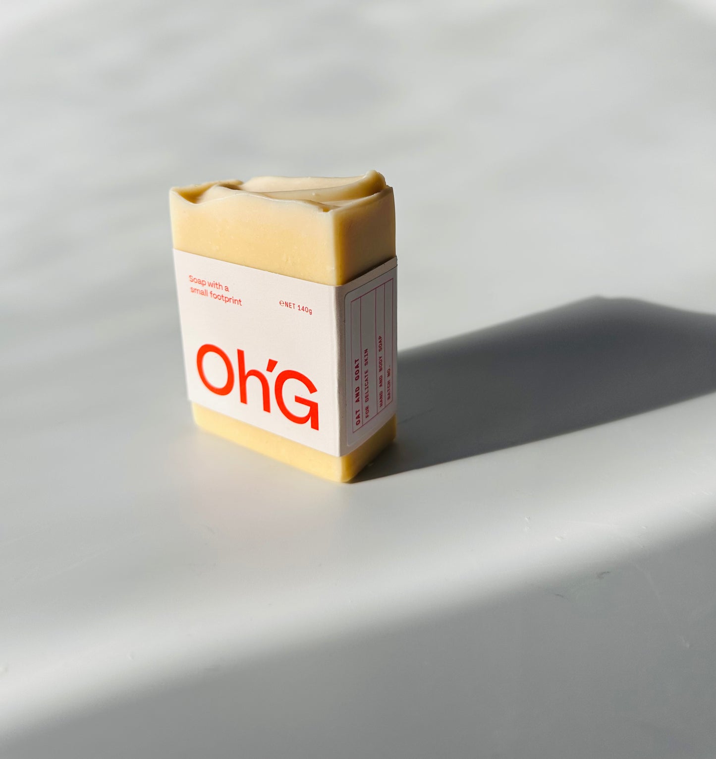 Oat & Goat handmade soap bar Oh Goodness