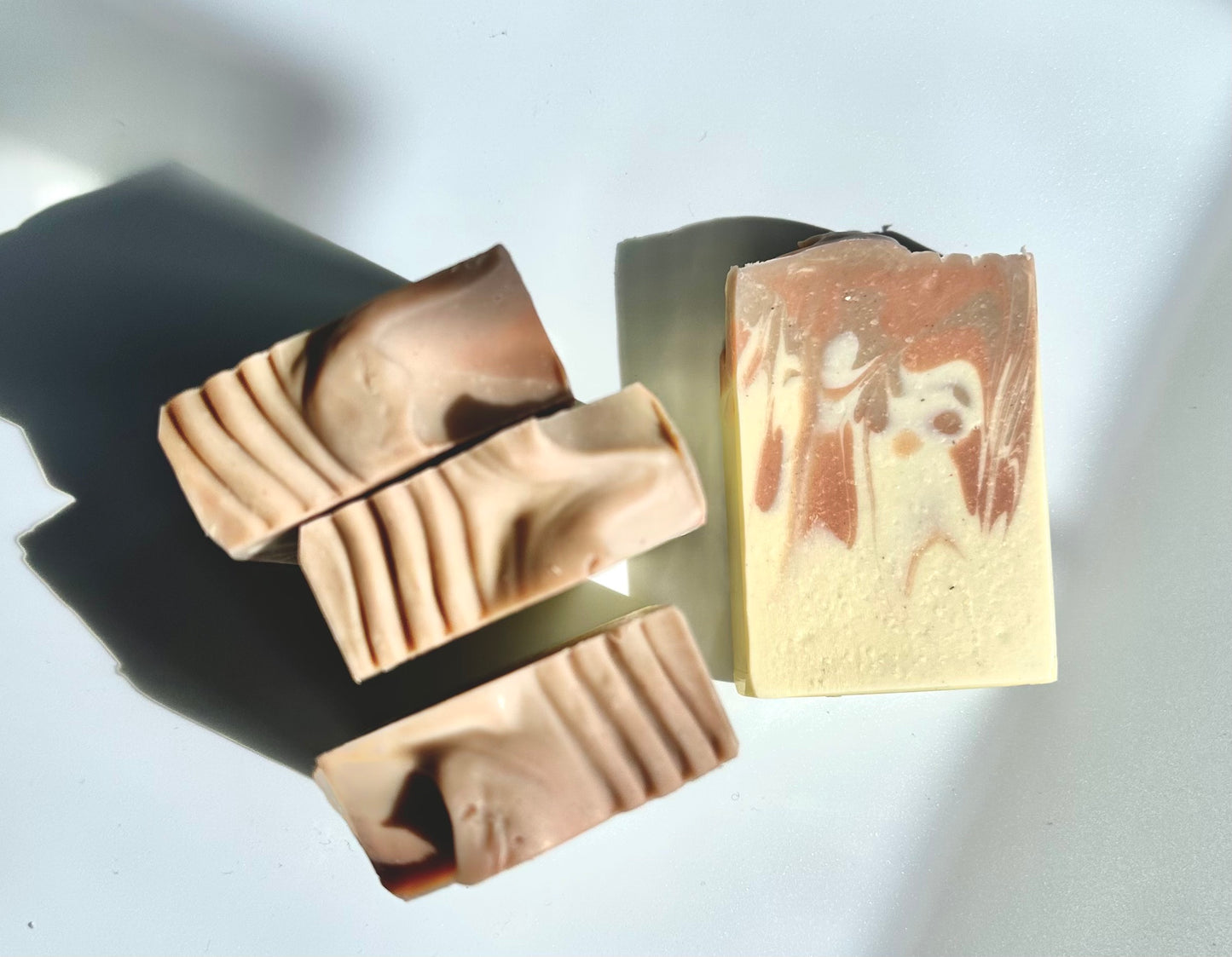 Pretty in Pink handmade soap bar Oh Goodness