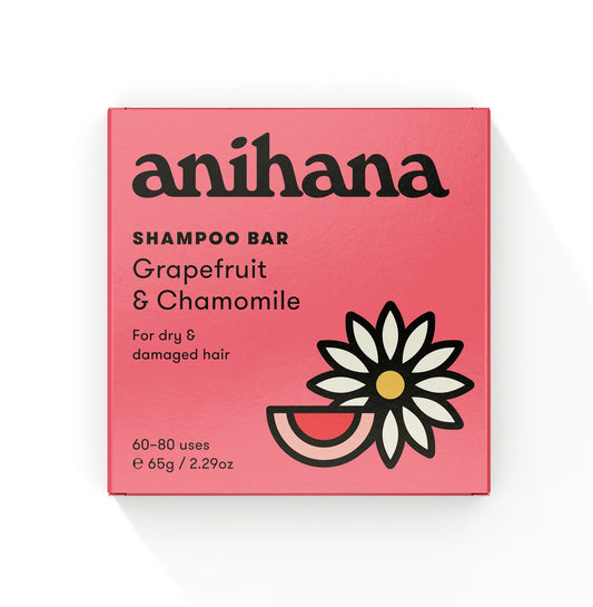 Grapefruit & Chamomile Shampoo Bar for dry / damaged hair Oh Goodness